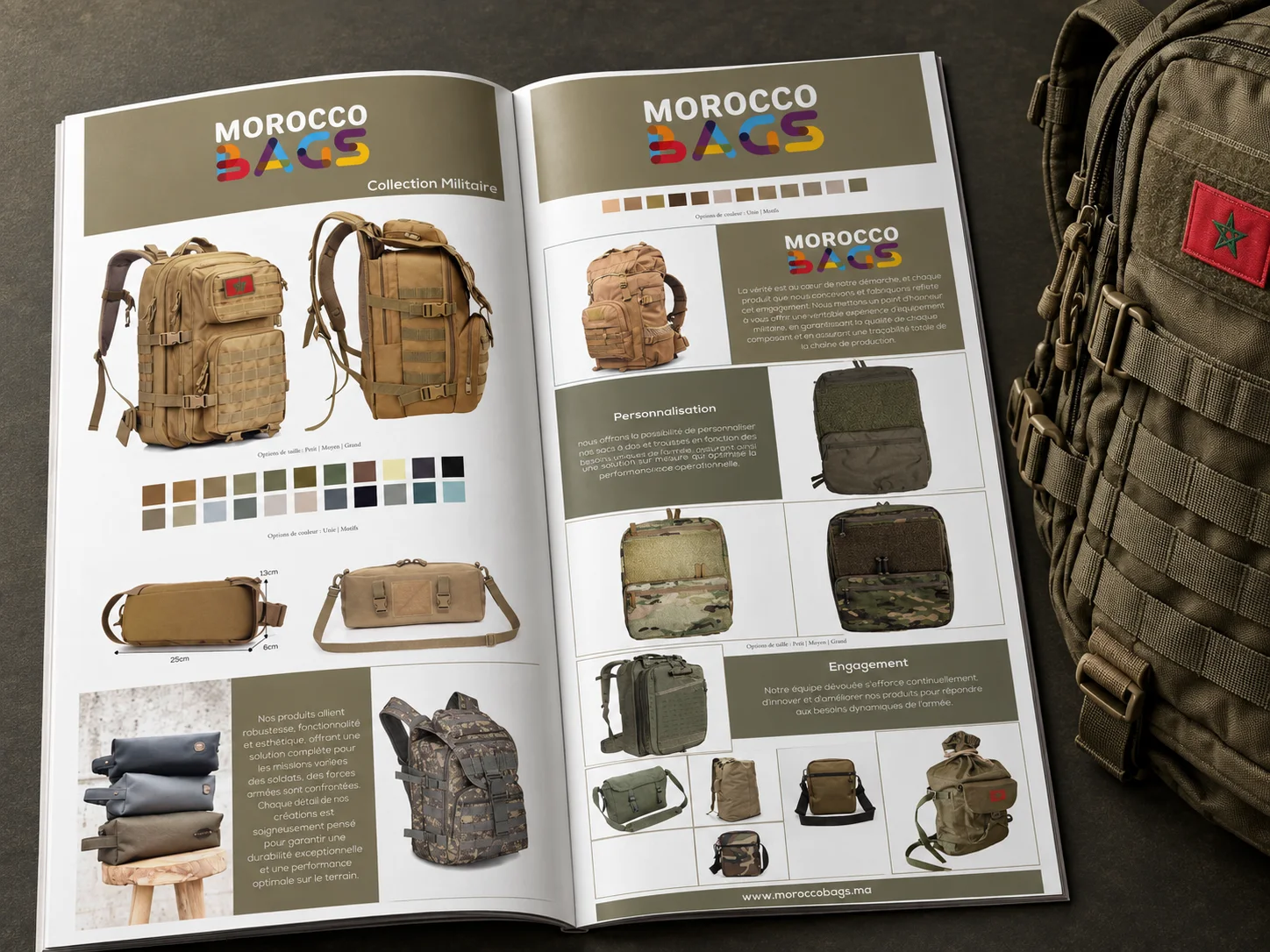 MoroccoBags — réalisation